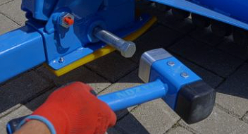 młotek krótki uniwersalny gumowo-aluminiowy MKU.GA