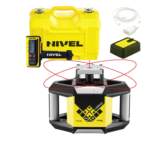 Laser obrotowy Nivel System NL320R DIGITAL