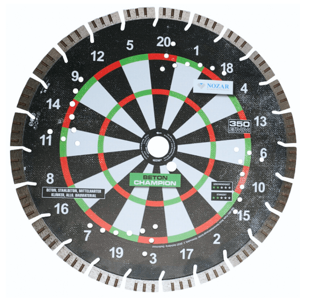 Tarcza diamentowa do kostki brukowej Nozar Beton Champion 350 mm 