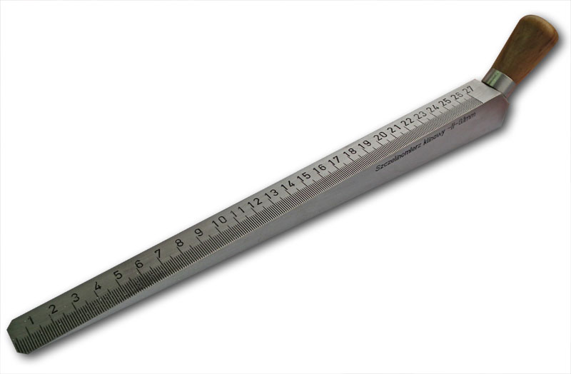 Klin pomiarowy - szczelinomierz klinowy 27 mm