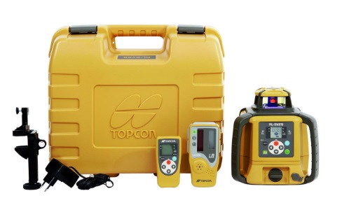 Topcon RL-SV2S + statyw SJJ1 + łata laserowa 