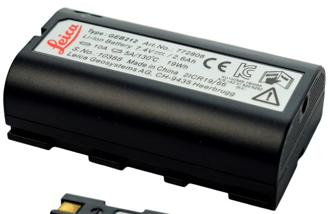 Leica GEB212 bateria 
