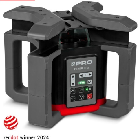 Laser obrotowy PRO TYXER R2 SET