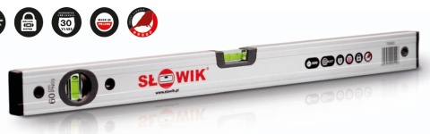Poziomica aluminiowa SŁOWIK PN03 30cm