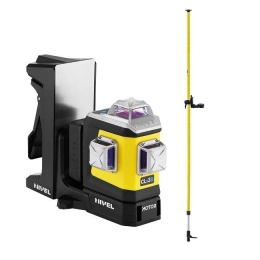 Laser krzyżowy Nivel System CLx3B MOTOR + tyczka rozporowa
