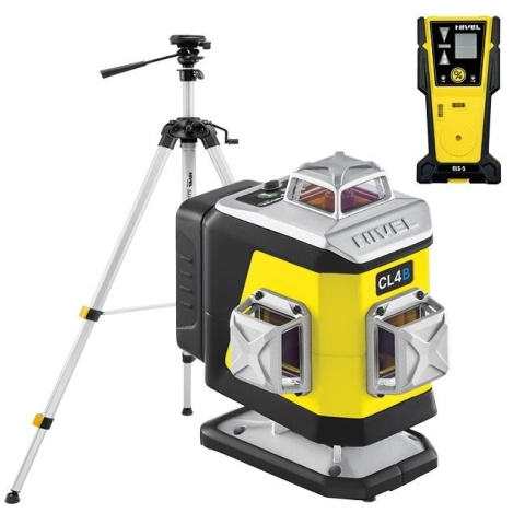 Laser krzyżowy Nivel System CL4B + statyw + czujnik CLS-5