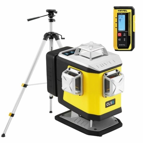 Laser krzyżowy Nivel System CL5B + statyw + czujnik CLS-300