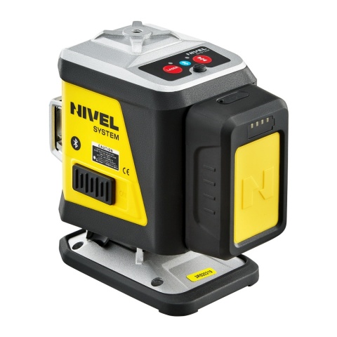 Laser krzyżowy Nivel System CL3R + tyczka rozporowa