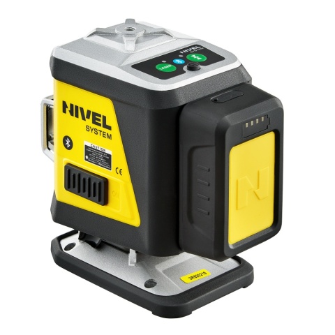 Laser krzyżowy Nivel System CL3G + tyczka rozporowa