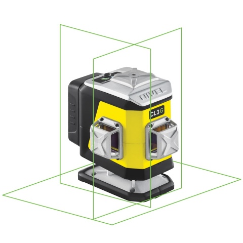 Laser krzyżowy Nivel System CL3G + statyw + czujnik CLS-300