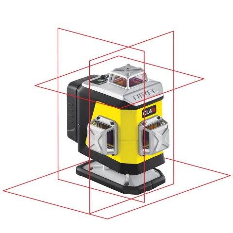 Laser krzyżowy Nivel System CL4R + tyczka rozporowa