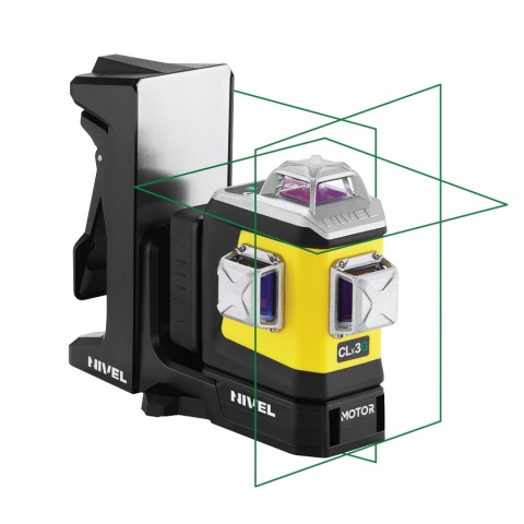 Laser krzyżowy Nivel System CLx3G MOTOR + statyw + czujnik CLS-5