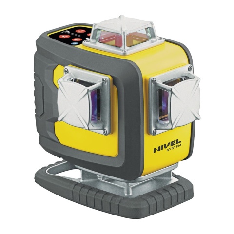 Laser krzyżowy Nivel System CL4D-R + tyczka rozporowa