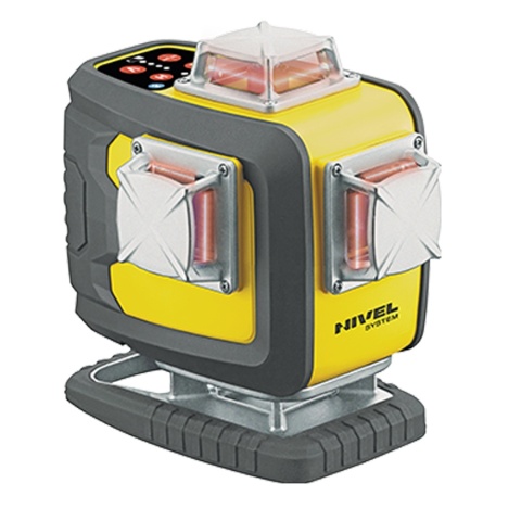 Laser krzyżowy Nivel System CL4D-R + statyw + czujnik CLS-5