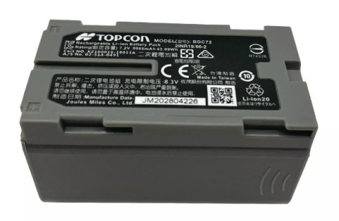 Akumulator do laserów rurowych i tachimetrów Topcon BDC72