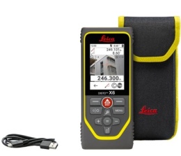 Dalmierz laserowy Leica DISTO X6 – zestaw P2P (statyw + adapter DST360-X)