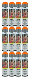 Farba Nivel System Mark Master pomarańczowa - karton 12 szt.