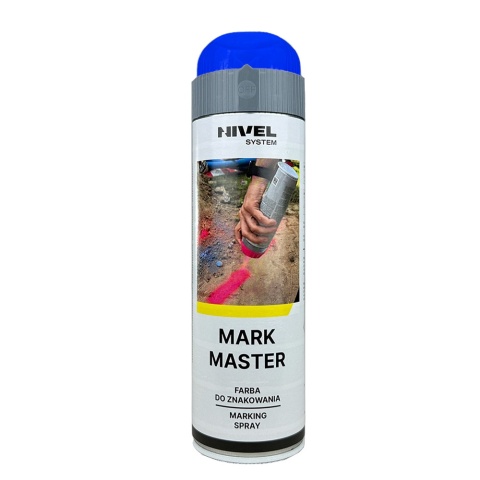 Farba do znakowania Nivel System Mark Master niebieska 500 ml