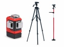 Laser krzyżowy Leica Lino L6G 3x360° + statyw + tyczka rozporowa