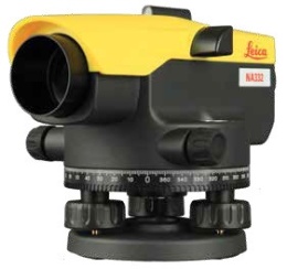 Niwelator optyczny Leica NA320 – zestaw ze statywem i łatą