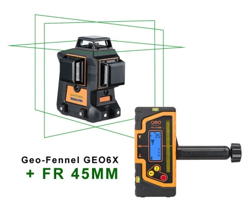 Odbiornik do laserów krzyżowych i liniowych Geo Fennel FR 75-MM