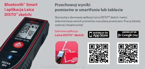Dalmierz laserowy Leica DISTO D110
