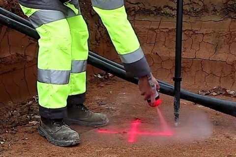Farba geodezyjna Soppec Track Marker czerwona 500 ml