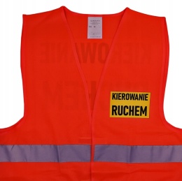 Kamizelka ostrzegawcza KIEROWANIE RUCHEM