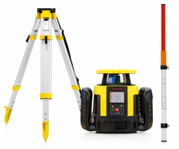 Laser Obrotowy Leica Rugby CLAx550 + COMBO detektor lasera SET